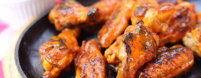 Gas-fired “Over-the-Pit” Buffalo wings
