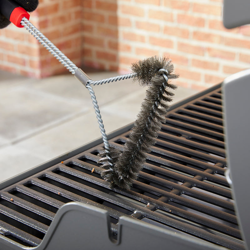 Weber 46 cm Three-Sided Grill Brush