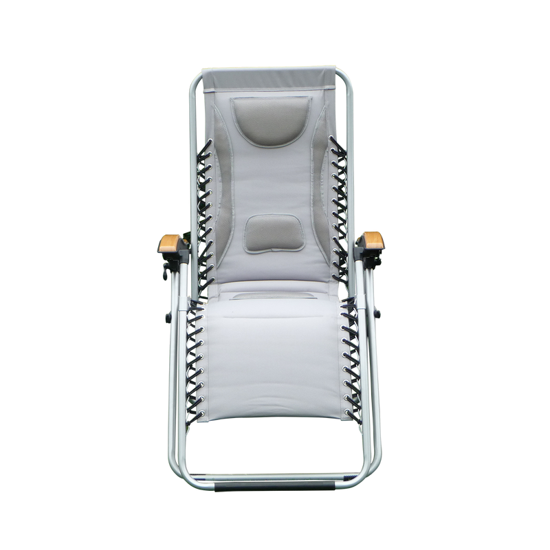 Light Grey Zero Gravity Relaxer Chair